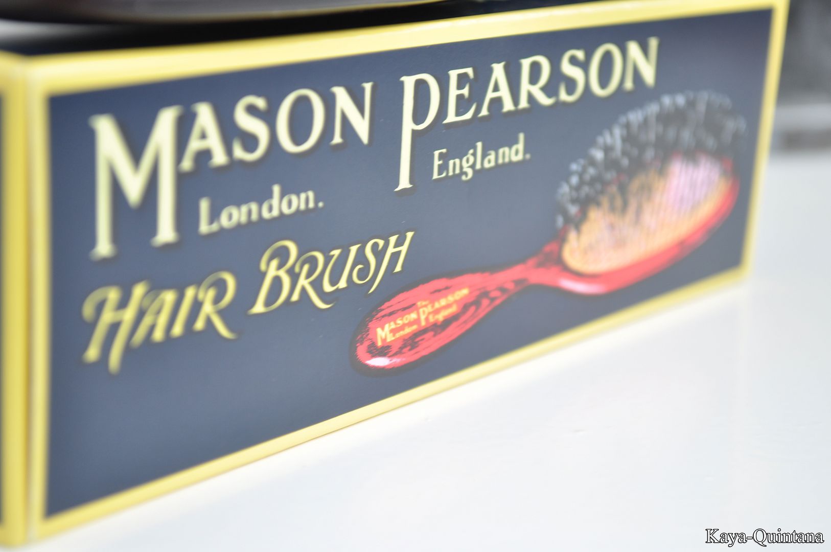 Review Mason Pearson pocket bristle in dark ruby KayaQuintana